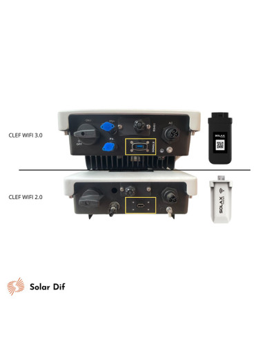 Clef pocket LAN black pour onduleur SOLAX 3.0