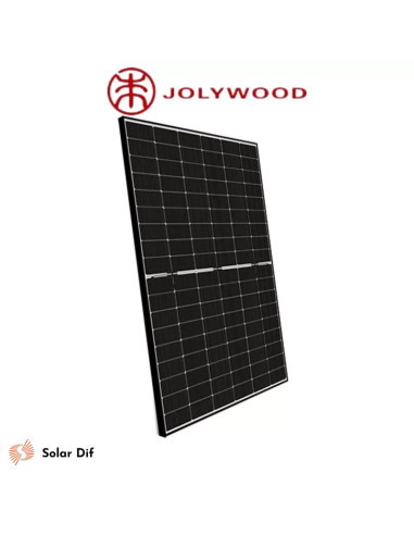 Panneau solaire JOLYWOOD 390W Cadre noir...