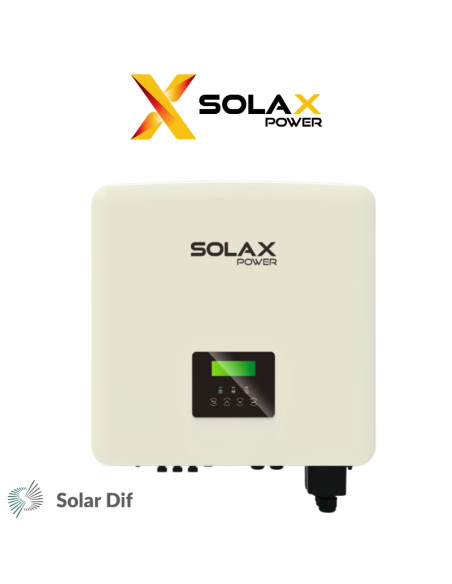 Onduleur réseau hybride SOLAX X3 5.0D G4 5000W triphasé