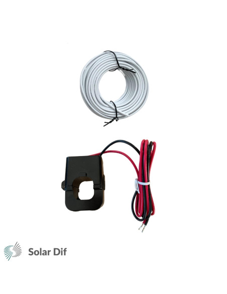 Compteur analyseur / smart meter DDSU 666 CT pour onduleur SOLAX avec tore de mesure monophasé