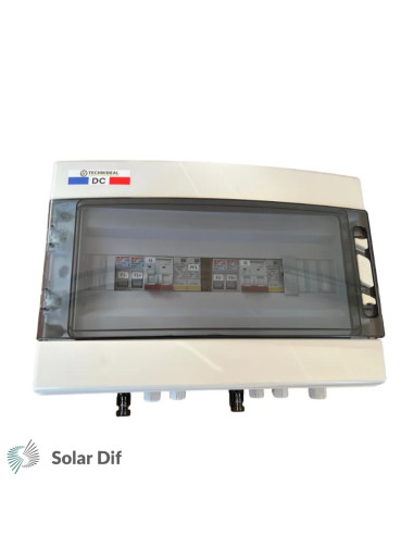 Coffret de protection DC courant continu 600V...