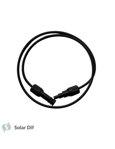 Lot 2 allonges 1m câble solaire photovoltaïque...
