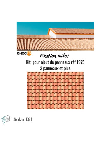 Kit CHOCFIX pour panneau(x) solaire(s)...