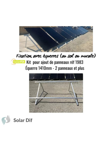 KIT SOLARFIX pour panneau(x) solaire(s)...