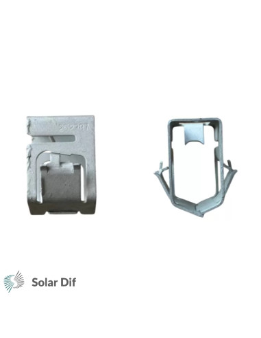 Lot de 4 clips de fixation pour panneau solaire...