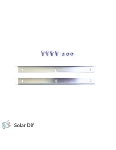 Rails de jonction pour support SUNBAZ