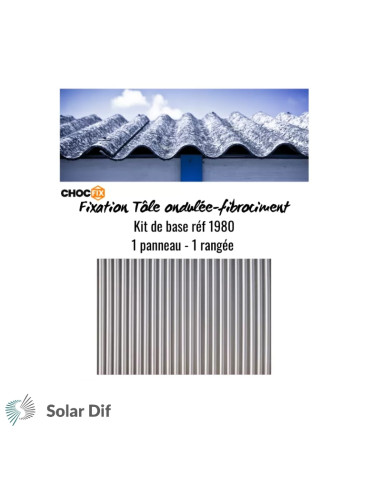Kit CHOCFIX pour 1er panneau solaire sur...