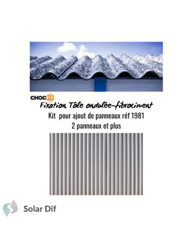 Kit CHOCFIX pour panneau(x) solaire(s)...