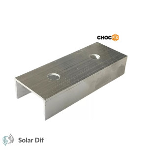 Jonction de rail pour support de fixation CHOCFIX pour...