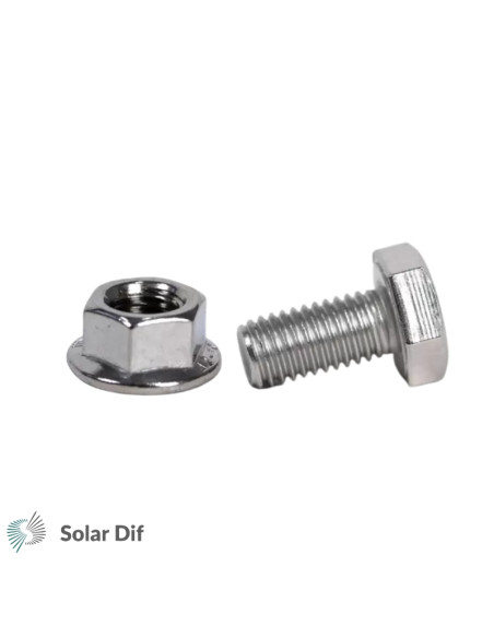Jonction de rail pour support de fixation CHOCFIX pour panneaux solaires